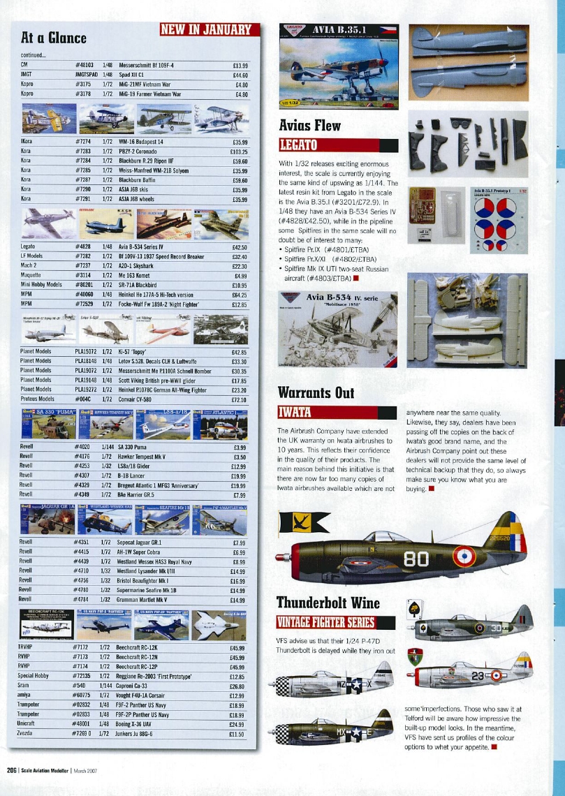 Scale Aviation Modeller International 2007-03